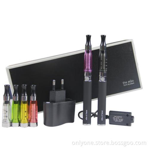 Twist CE4 Electronic Cigarette with Ajustable Votage at The Battery Bottom 1.6ml Clearomizer E Cig